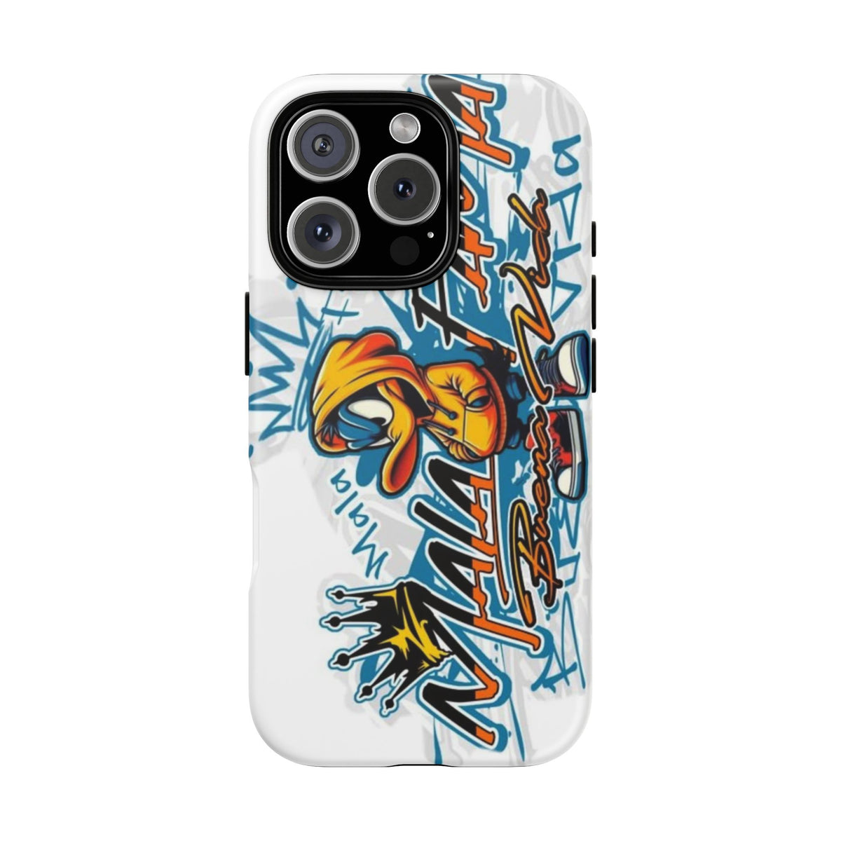 Phone Case — Colorful Urban Graffiti Duck Tough Case