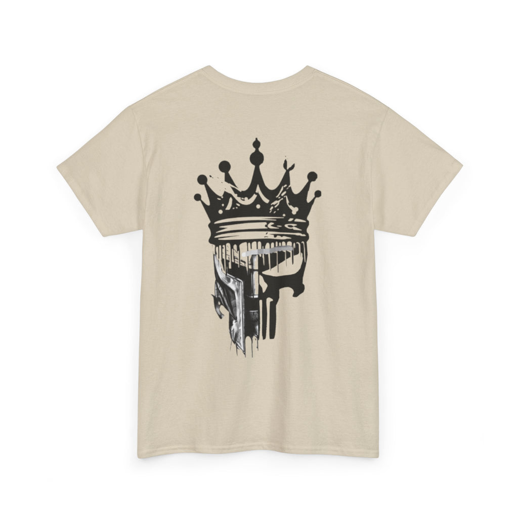 Skull King Tee — Grunge Crown Graphic T‑Shirt