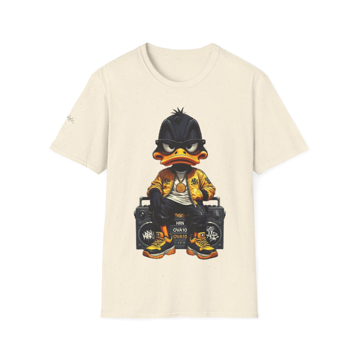 Streetwear Duck Graphic T-Shirt — Cool Urban Hip-Hop Cartoon Tee