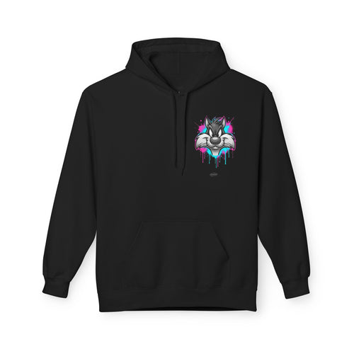 Graffiti Duck Hoodie — Drip Art Cartoon Pullover