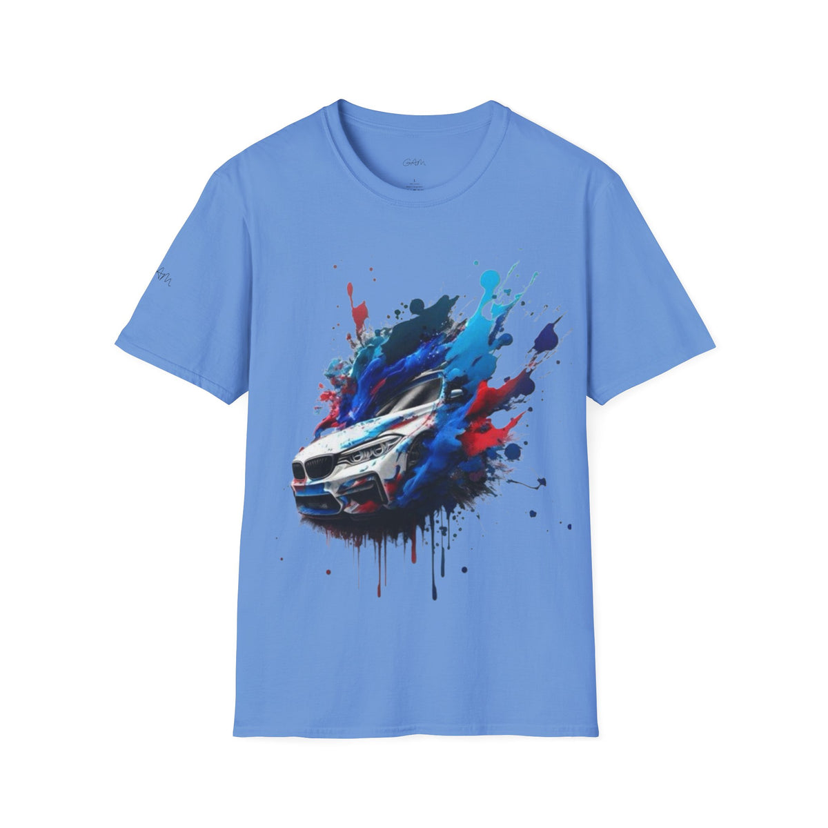 Sports Car Paint-Splash T-Shirt — Racing Art Graphic Tee