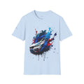 Sports Car Paint-Splash T-Shirt — Racing Art Graphic Tee