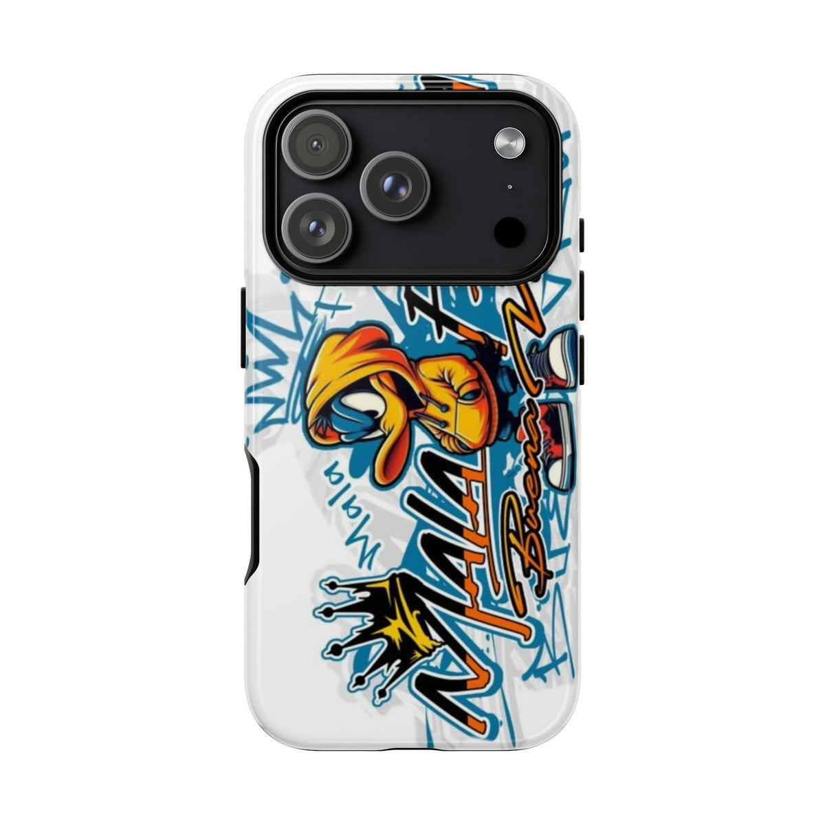 Phone Case — Colorful Urban Graffiti Duck Tough Case