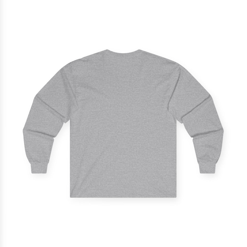 Skull Splatter Long Sleeve Tee — Distressed Punk Graphic