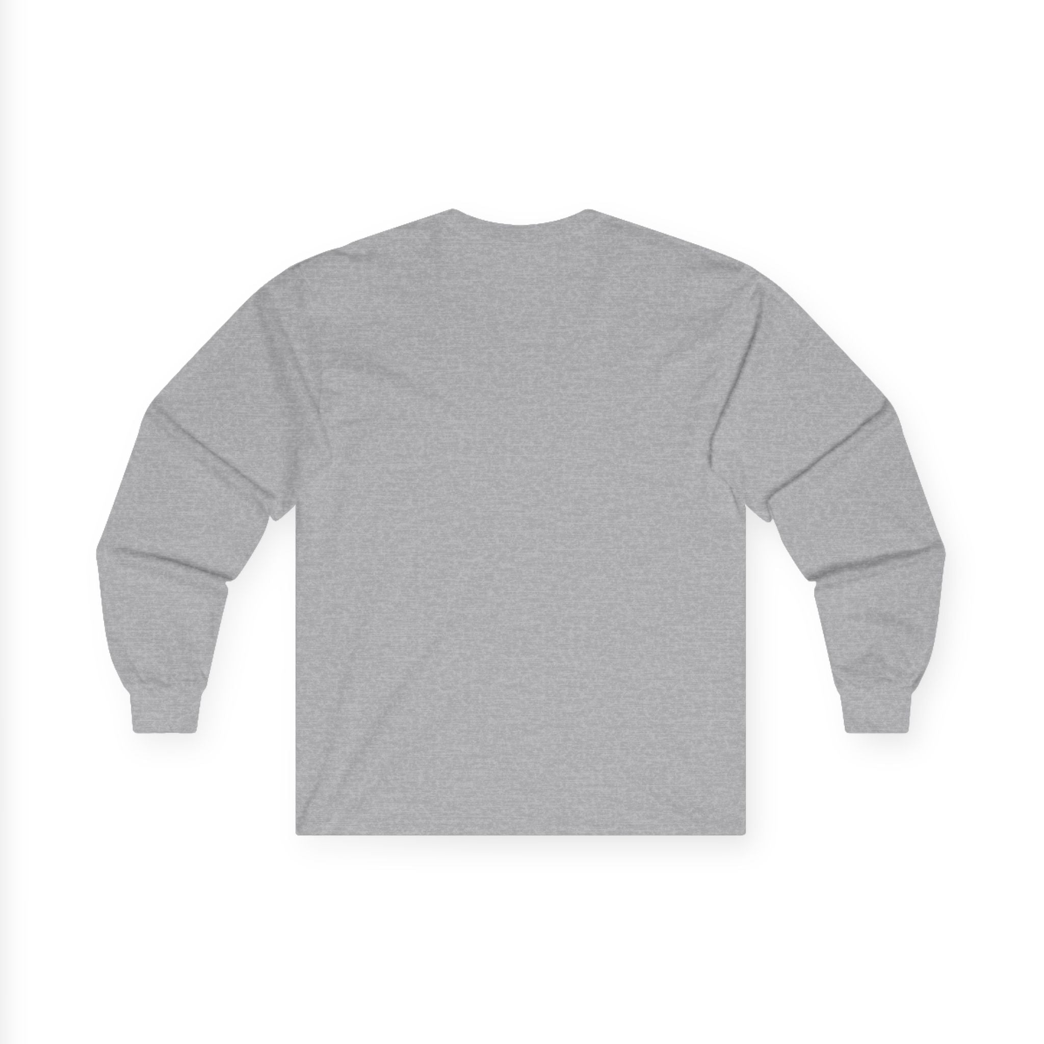 Skull Splatter Long Sleeve Tee — Distressed Punk Graphic