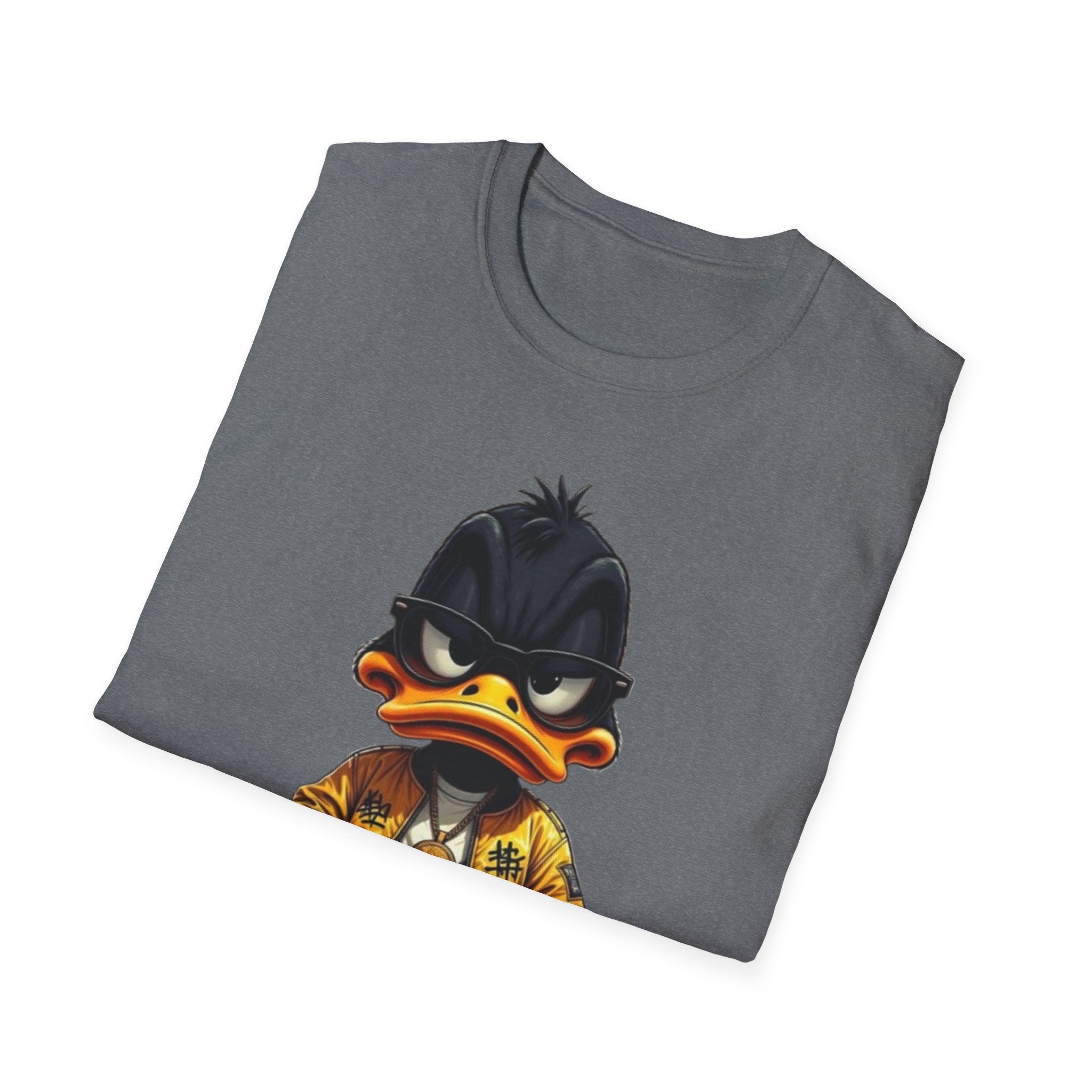 Streetwear Duck Graphic T-Shirt — Cool Urban Hip-Hop Cartoon Tee