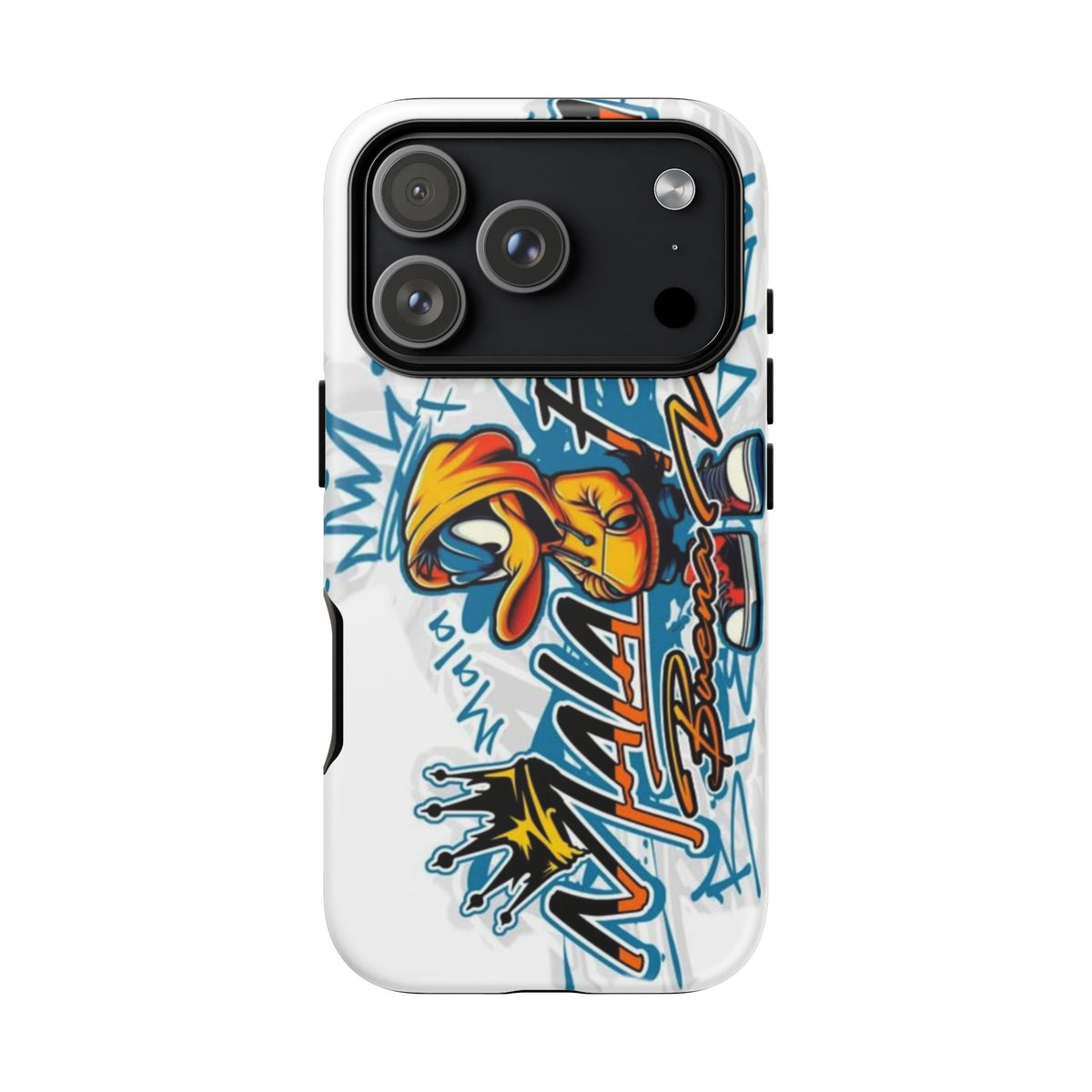 Phone Case — Colorful Urban Graffiti Duck Tough Case