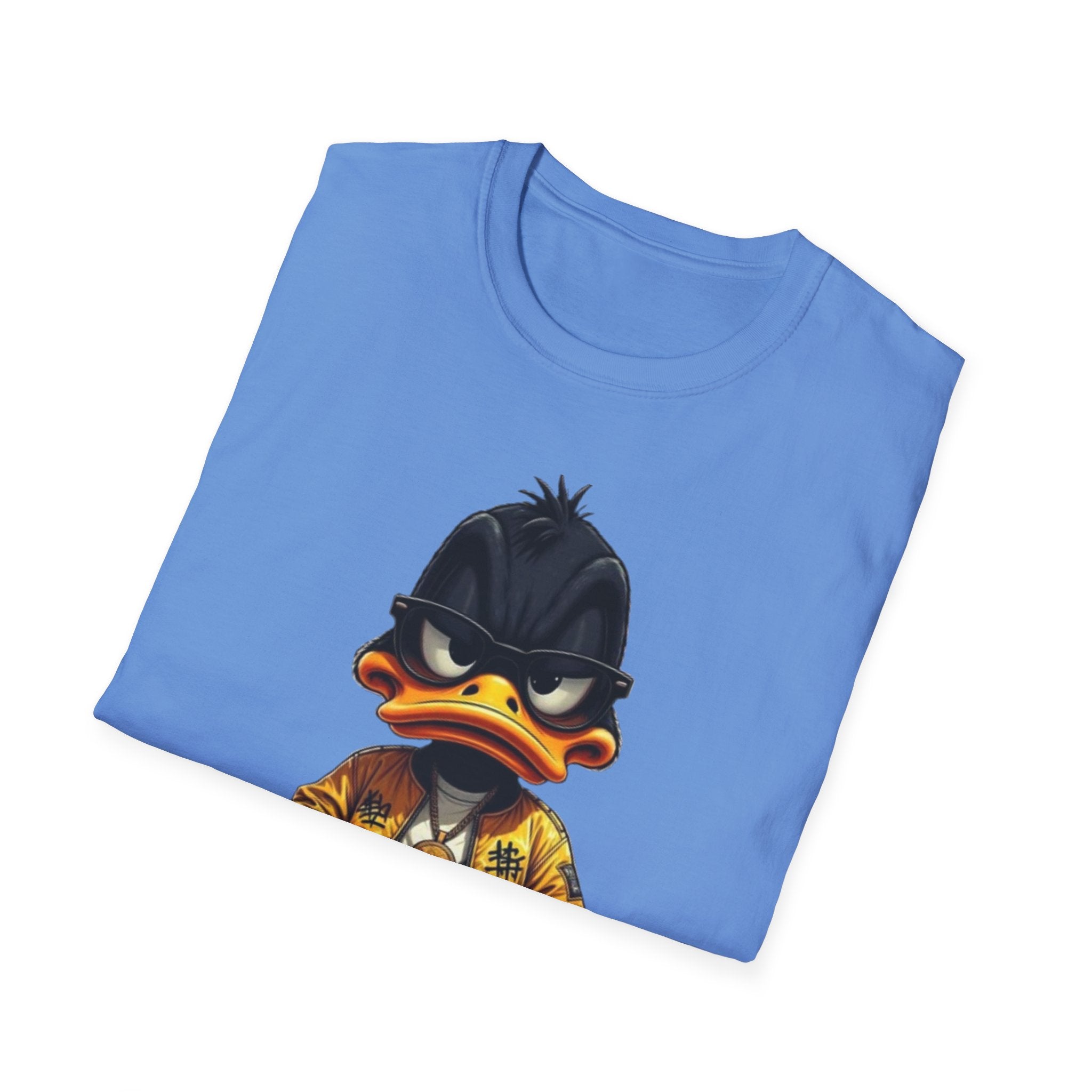 Streetwear Duck Graphic T-Shirt — Cool Urban Hip-Hop Cartoon Tee