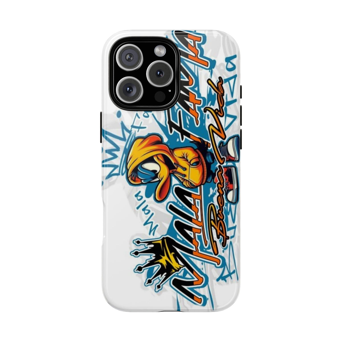 Phone Case — Colorful Urban Graffiti Duck Tough Case