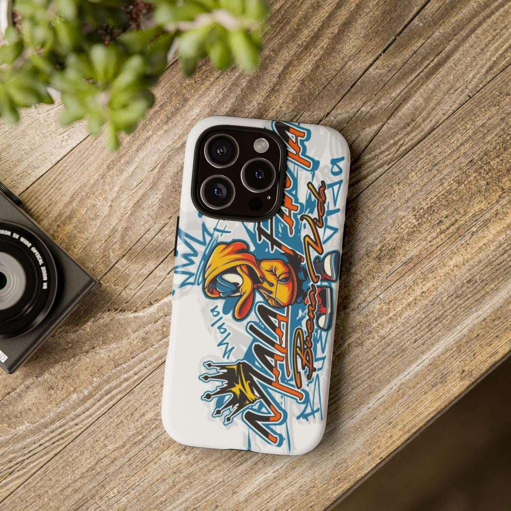 Phone Case — Colorful Urban Graffiti Duck Tough Case