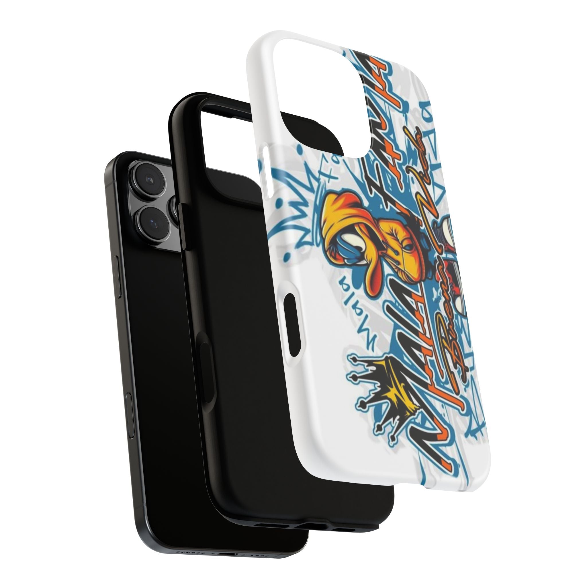 Phone Case — Colorful Urban Graffiti Duck Tough Case