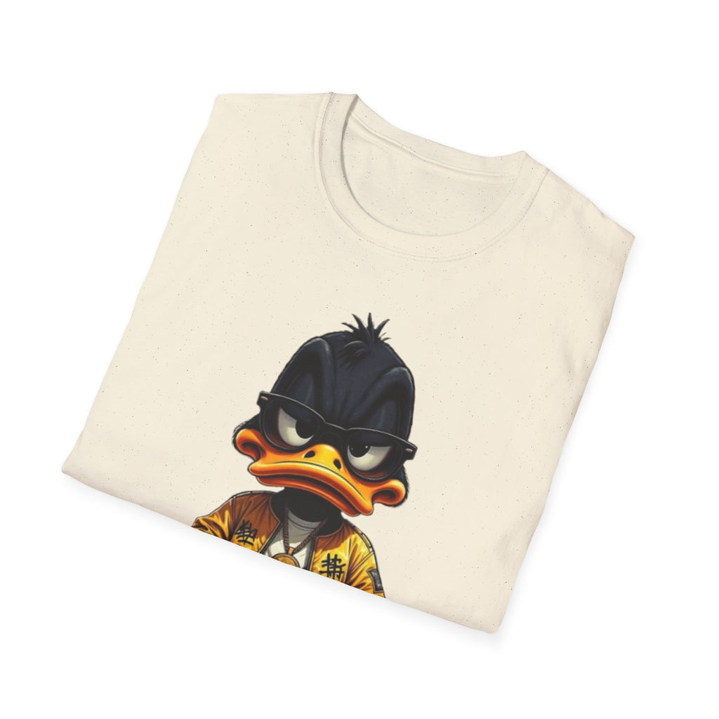 Streetwear Duck Graphic T-Shirt — Cool Urban Hip-Hop Cartoon Tee