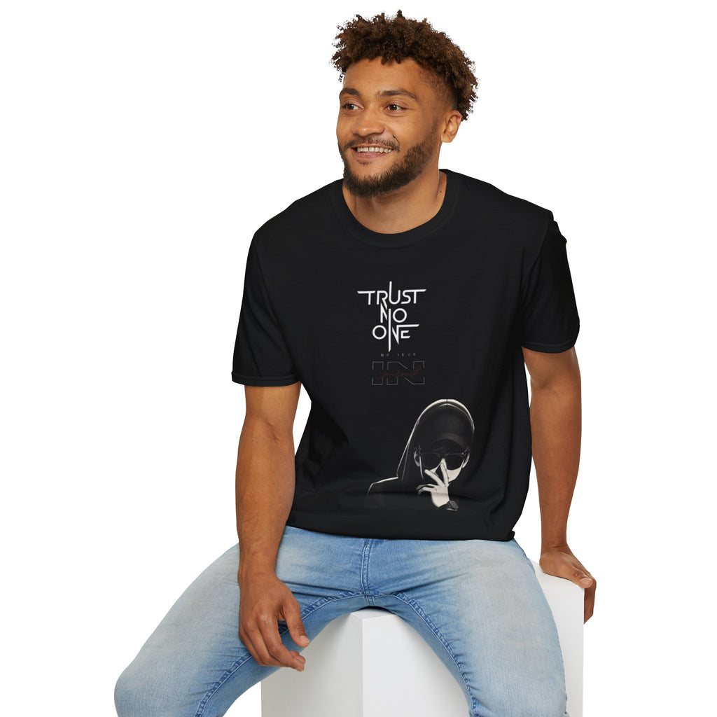 Trust No One Tee — Anonymous Hacker Graphic T-Shirt
