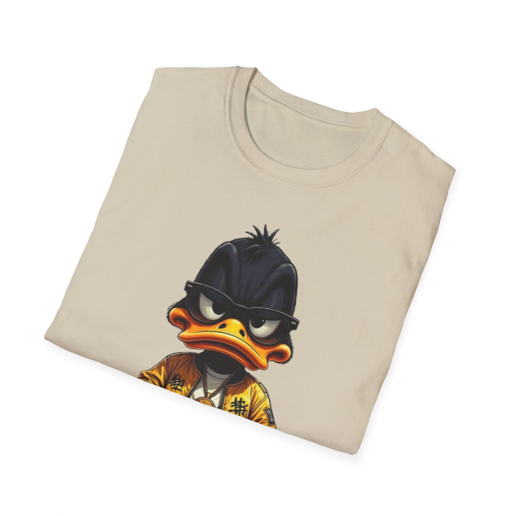 Streetwear Duck Graphic T-Shirt — Cool Urban Hip-Hop Cartoon Tee