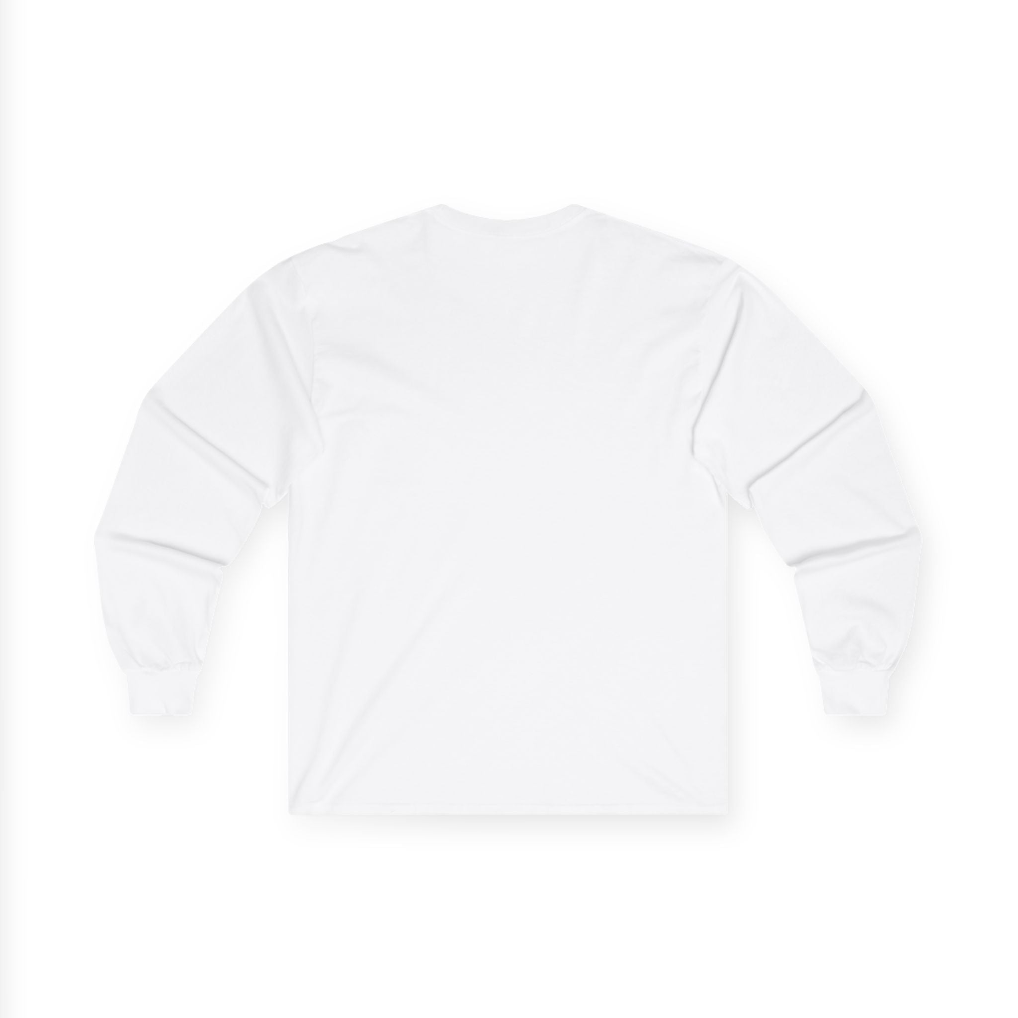 Skull Splatter Long Sleeve Tee — Distressed Punk Graphic