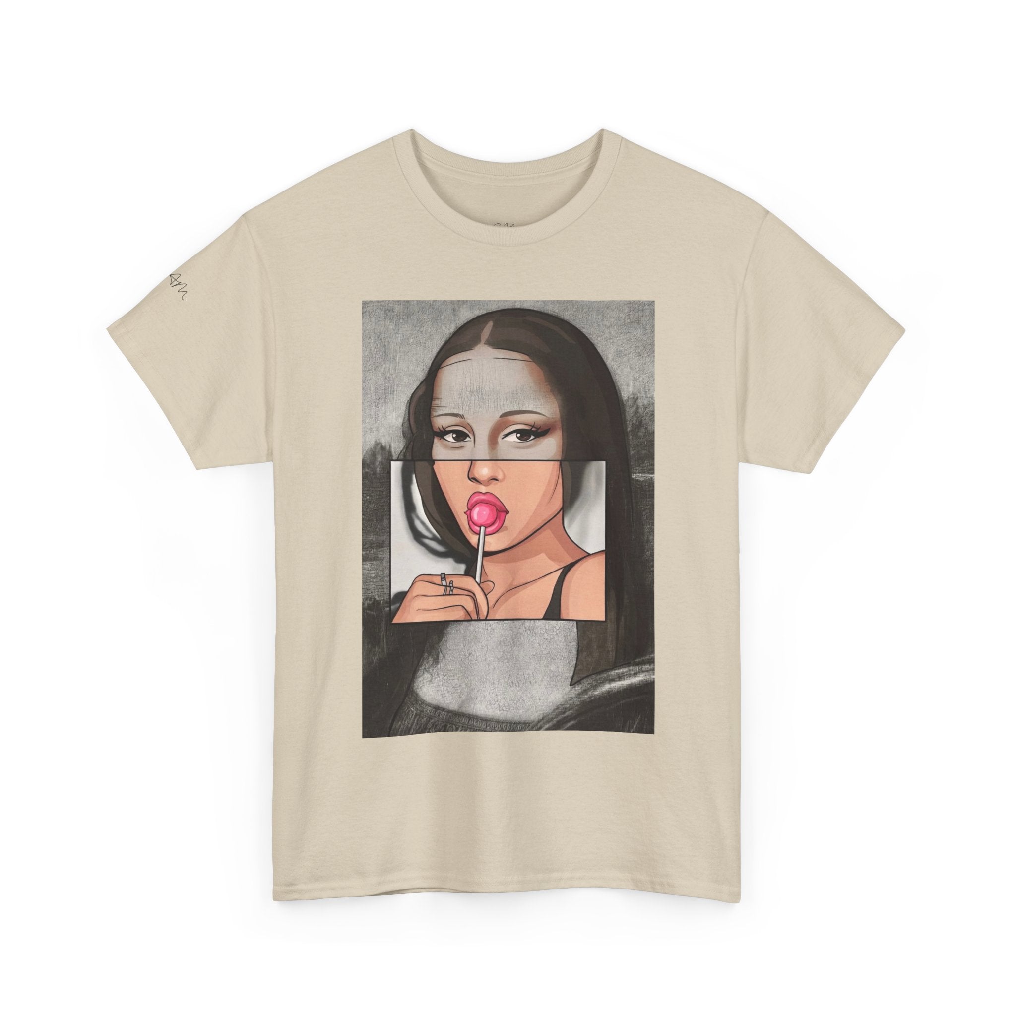 Graphic Tee — Mona Lisa Lollipop Pop Art T-Shirt