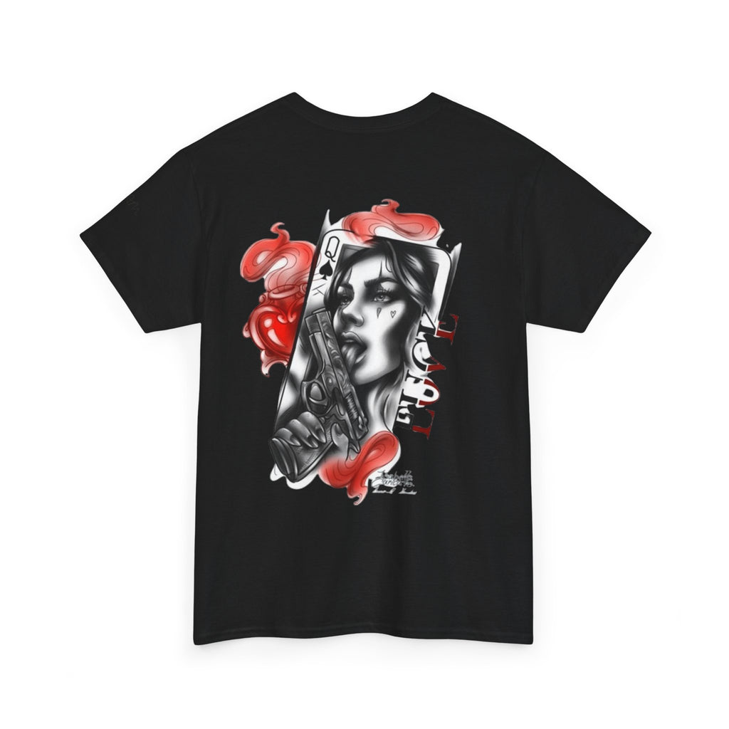 Tiger Silhouette Nature Tee — Sunset Forest Landscape Graphic T-Shirt