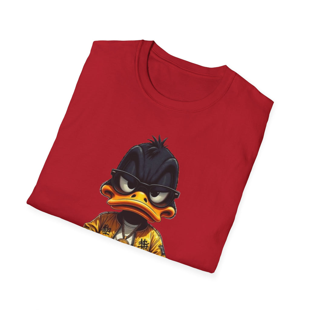 Streetwear Duck Graphic T-Shirt — Cool Urban Hip-Hop Cartoon Tee