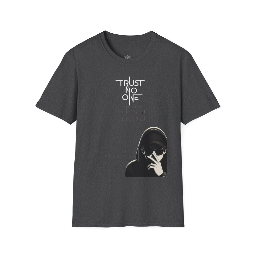 Trust No One Tee — Anonymous Hacker Graphic T-Shirt