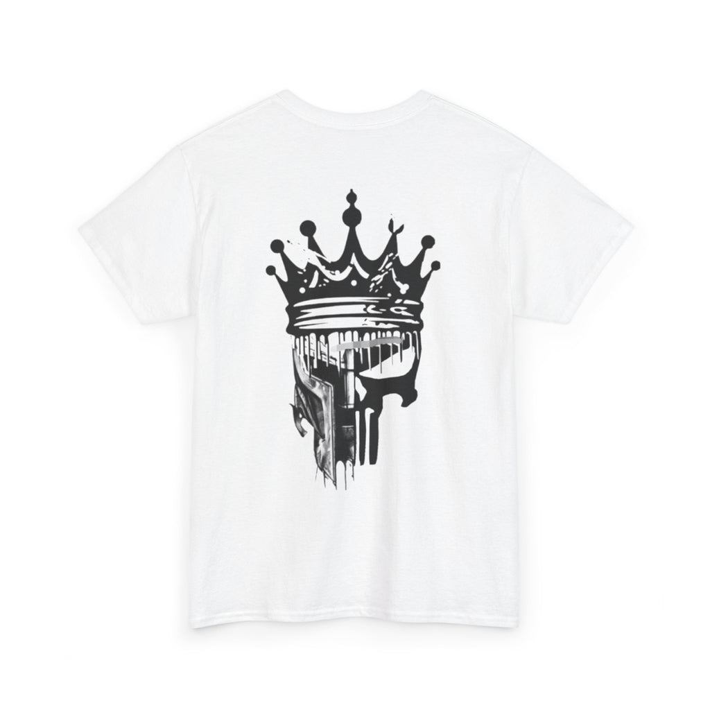 Skull King Tee — Grunge Crown Graphic T‑Shirt