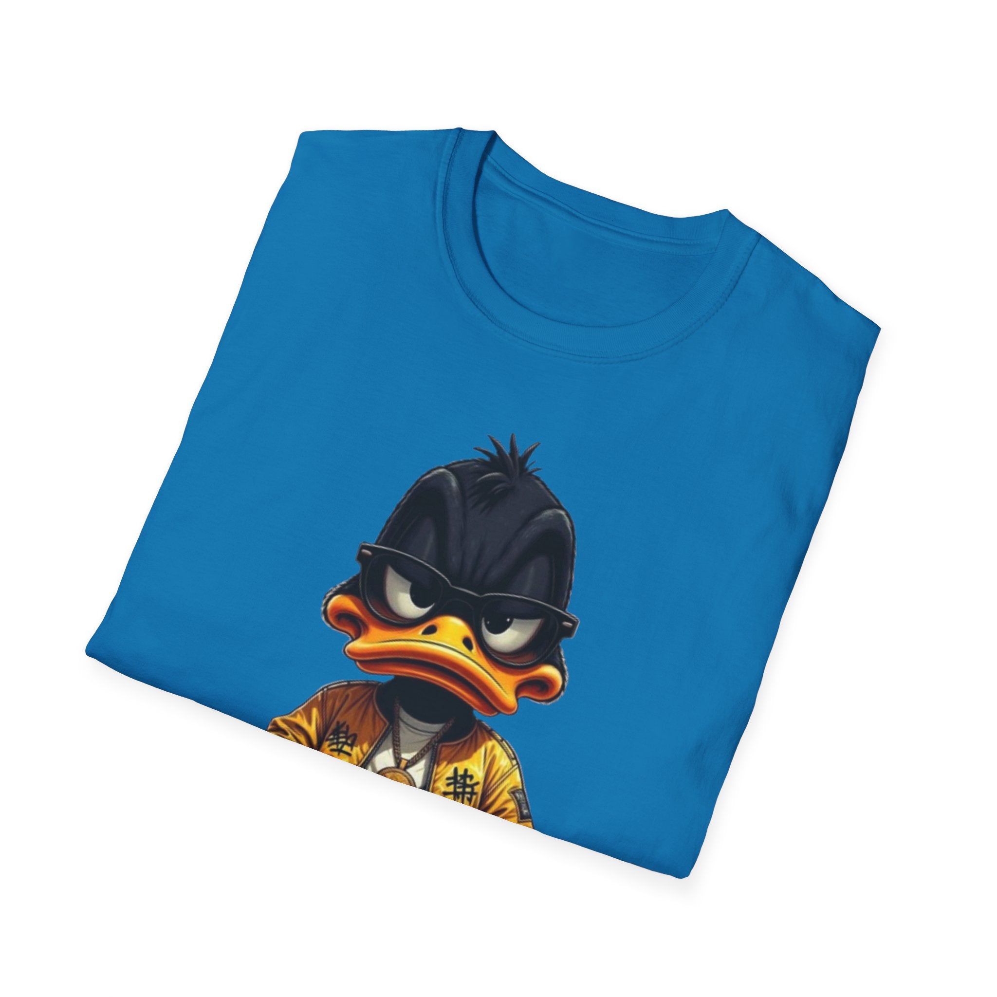 Streetwear Duck Graphic T-Shirt — Cool Urban Hip-Hop Cartoon Tee