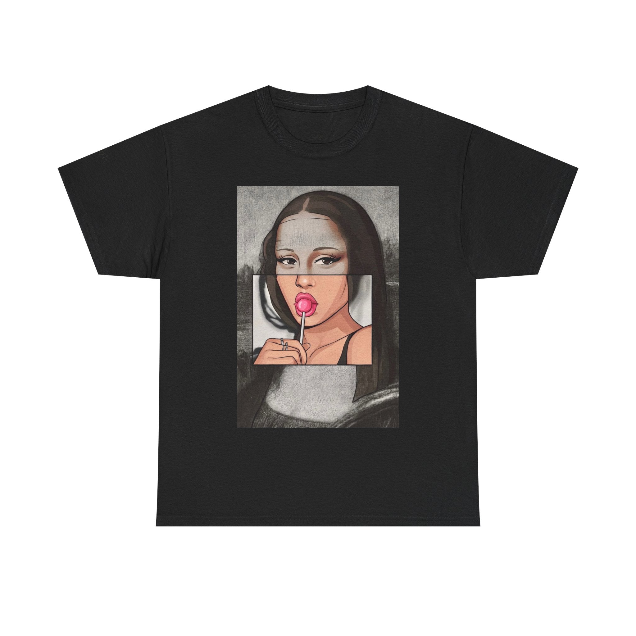 Graphic Tee — Mona Lisa Lollipop Pop Art T-Shirt