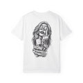 Graphic T-Shirt — "No Money No Funn" Retro Tattoo-Style Back Print