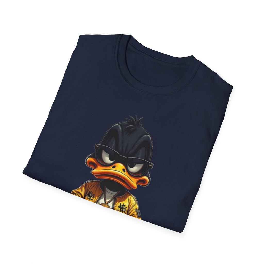 Streetwear Duck Graphic T-Shirt — Cool Urban Hip-Hop Cartoon Tee