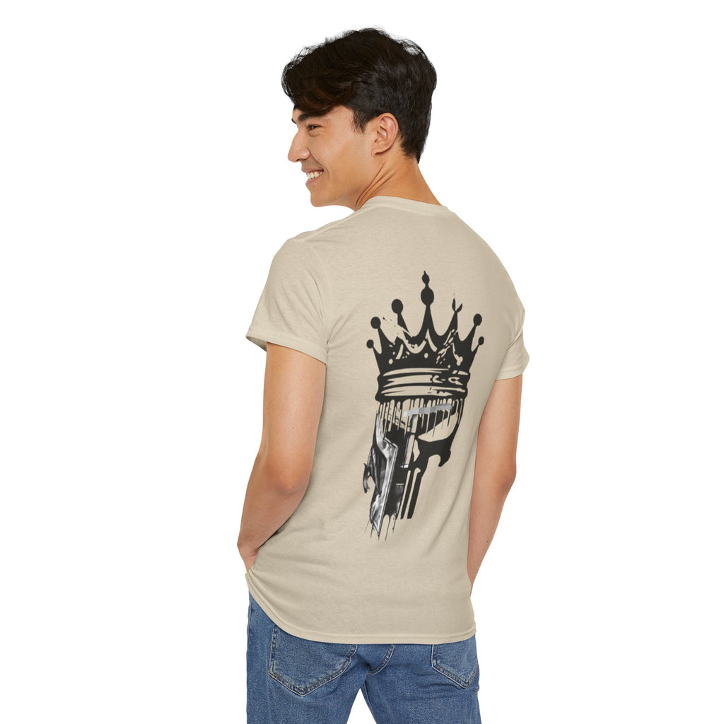 Skull King Tee — Grunge Crown Graphic T‑Shirt