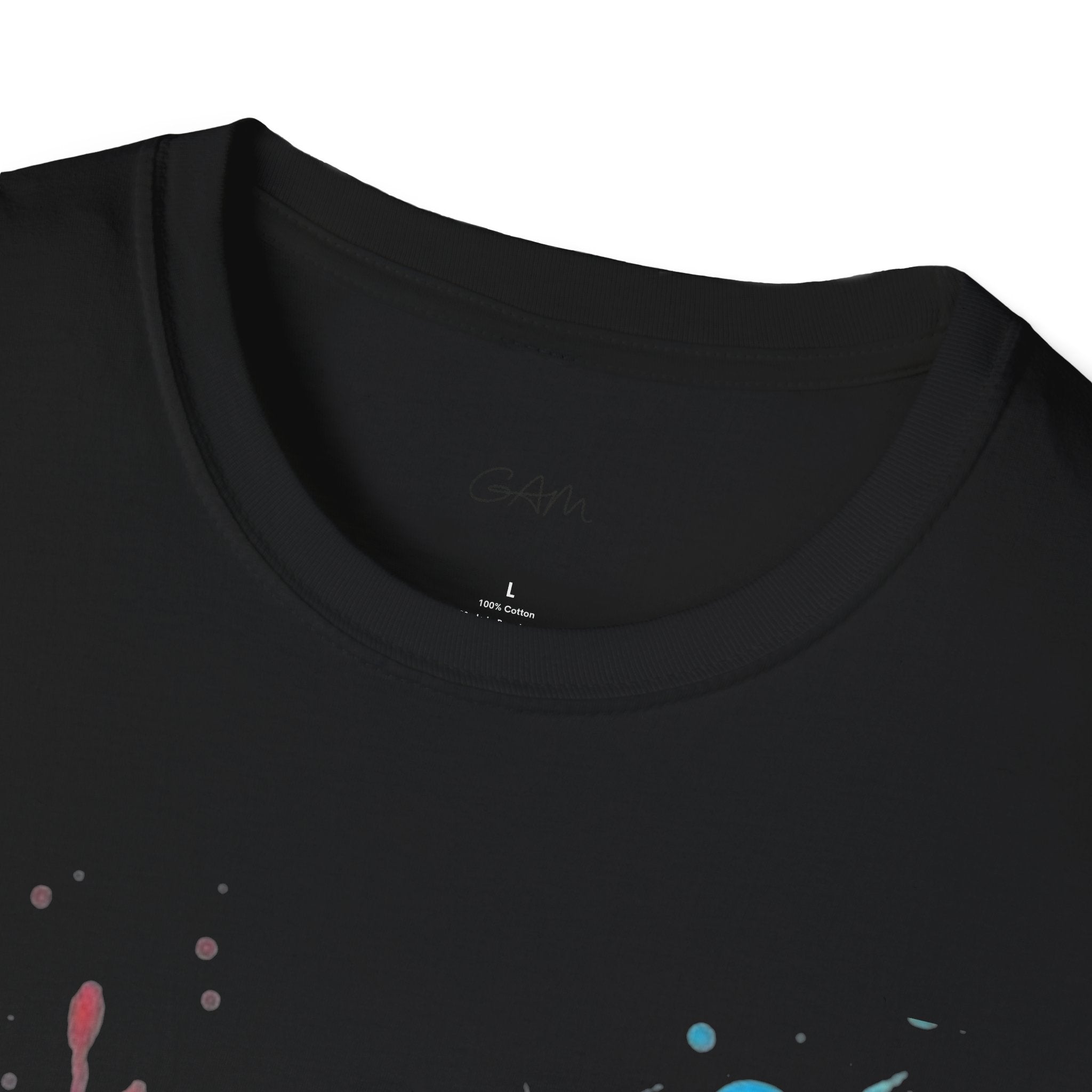 Sports Car Paint-Splash T-Shirt — Racing Art Graphic Tee