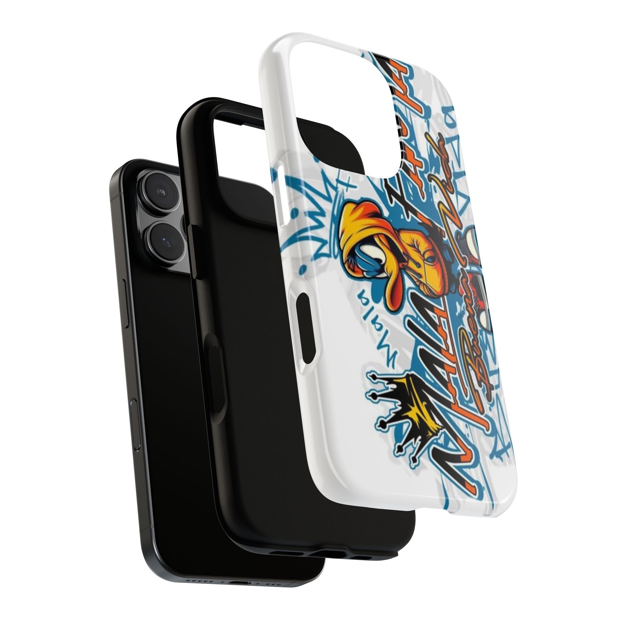 Phone Case — Colorful Urban Graffiti Duck Tough Case
