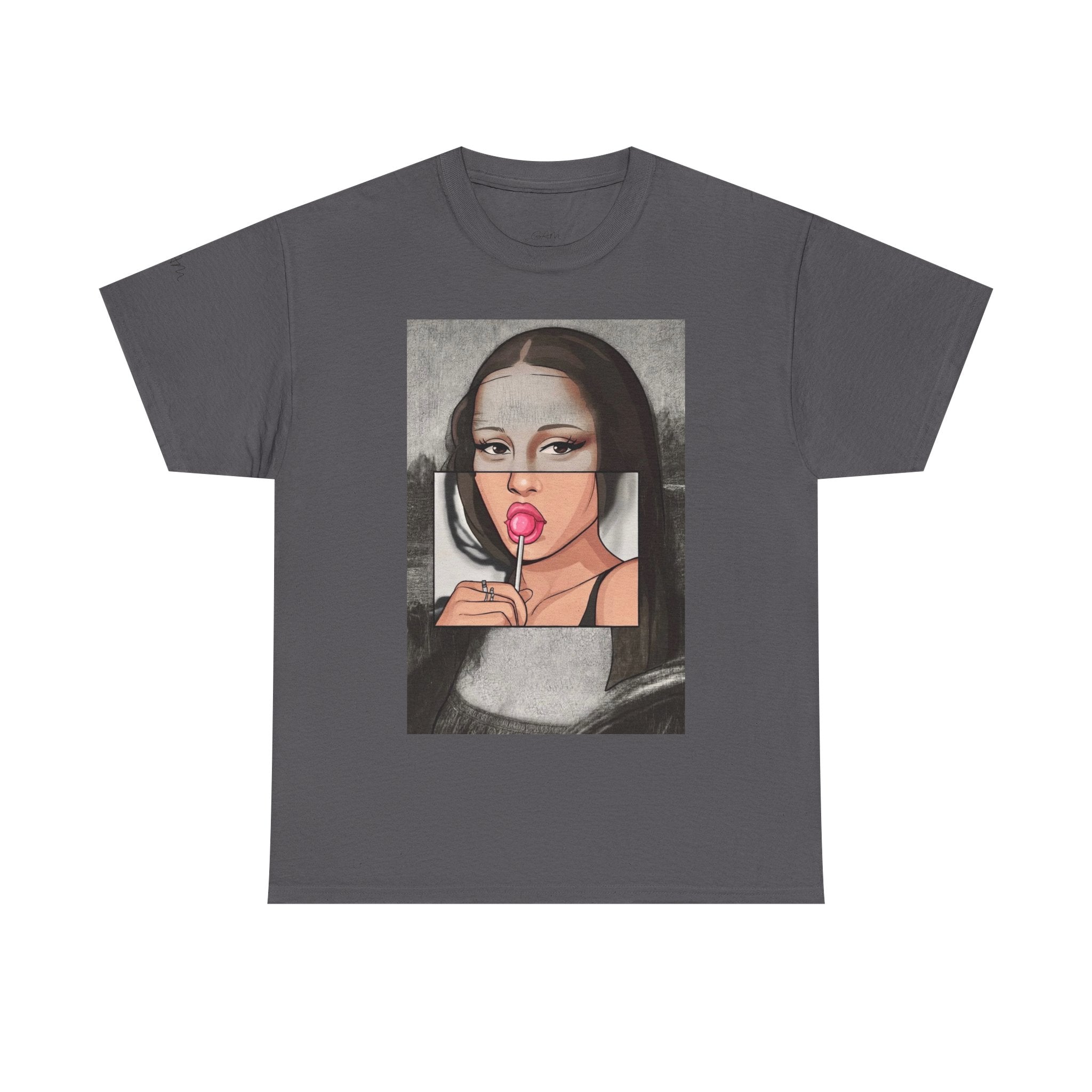 Graphic Tee — Mona Lisa Lollipop Pop Art T-Shirt