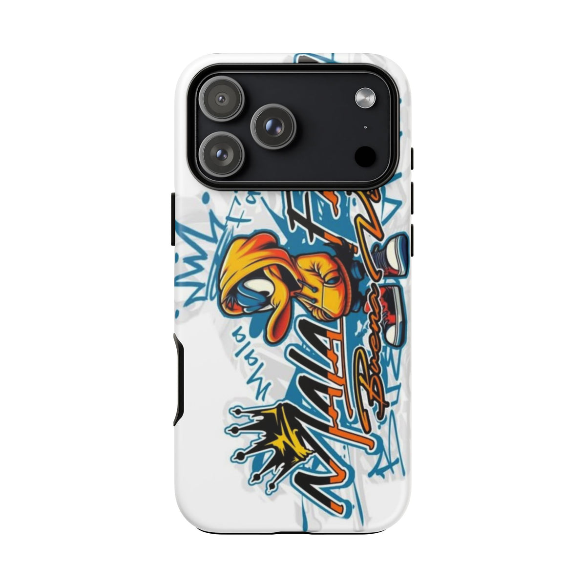 Phone Case — Colorful Urban Graffiti Duck Tough Case