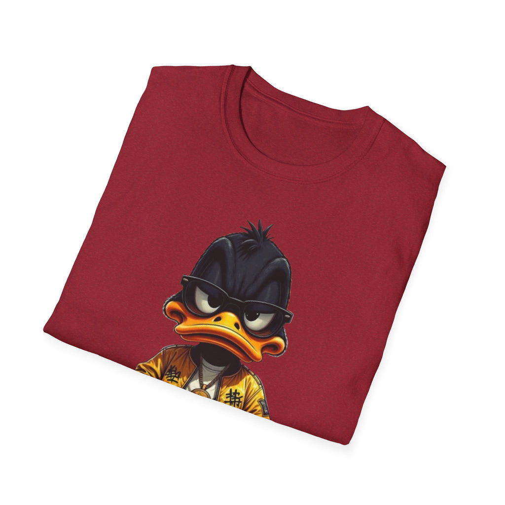 Streetwear Duck Graphic T-Shirt — Cool Urban Hip-Hop Cartoon Tee