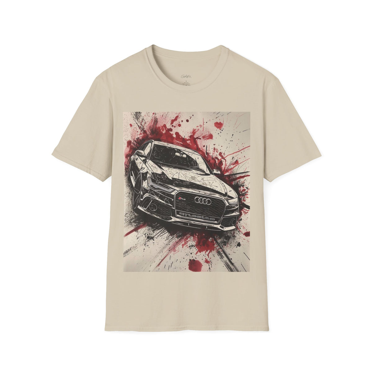 Sports Car Graphic T-Shirt — Red Splash Racing Tee
