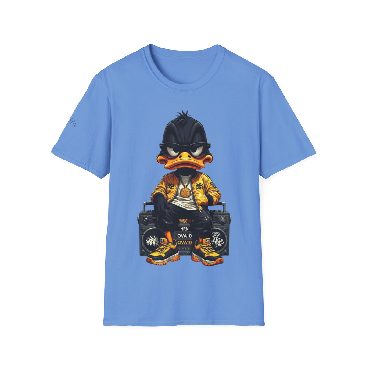 Streetwear Duck Graphic T-Shirt — Cool Urban Hip-Hop Cartoon Tee