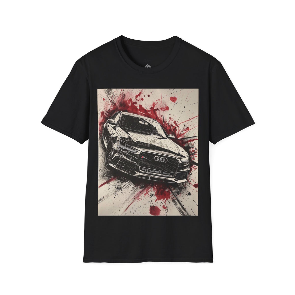 Sports Car Graphic T-Shirt — Red Splash Racing Tee