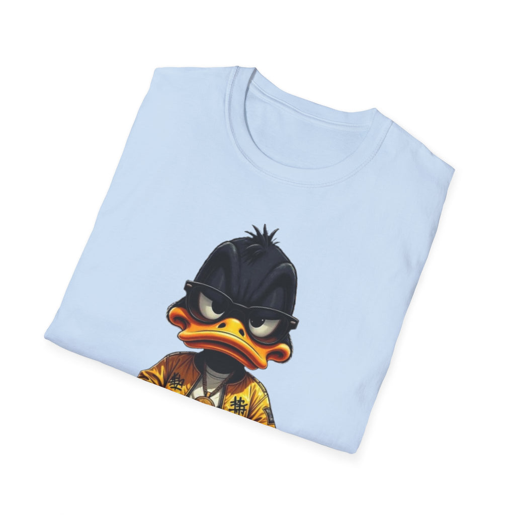 Streetwear Duck Graphic T-Shirt — Cool Urban Hip-Hop Cartoon Tee