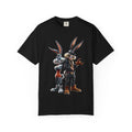 T-Shirt — Stylish Anthropomorphic Bunny Duo Graphic Tee