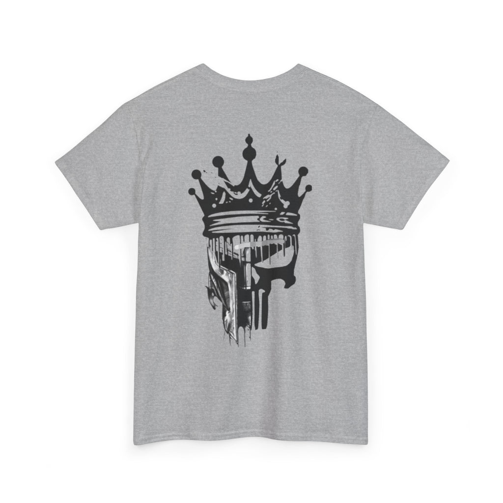 Skull King Tee — Grunge Crown Graphic T‑Shirt