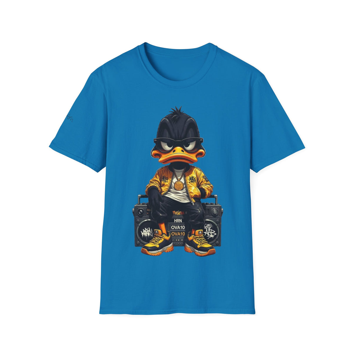 Streetwear Duck Graphic T-Shirt — Cool Urban Hip-Hop Cartoon Tee