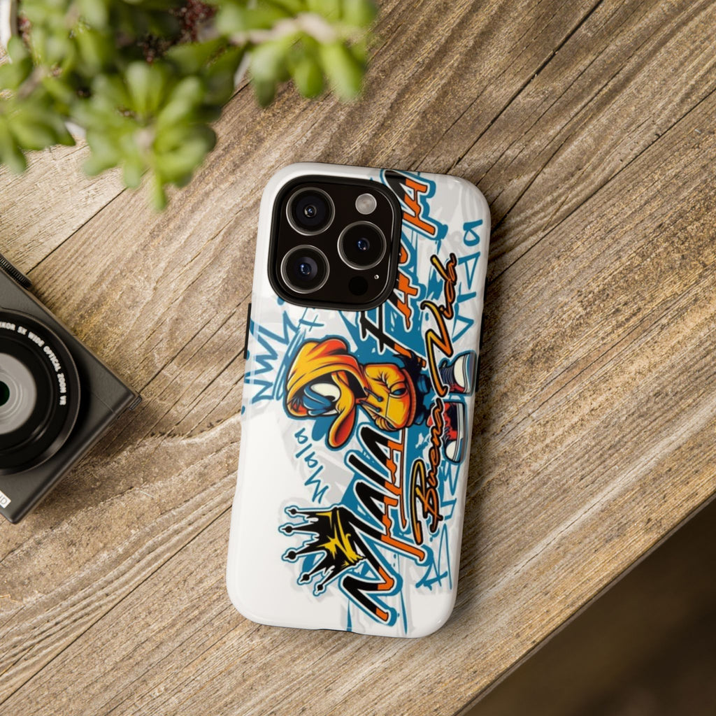Phone Case — Colorful Urban Graffiti Duck Tough Case