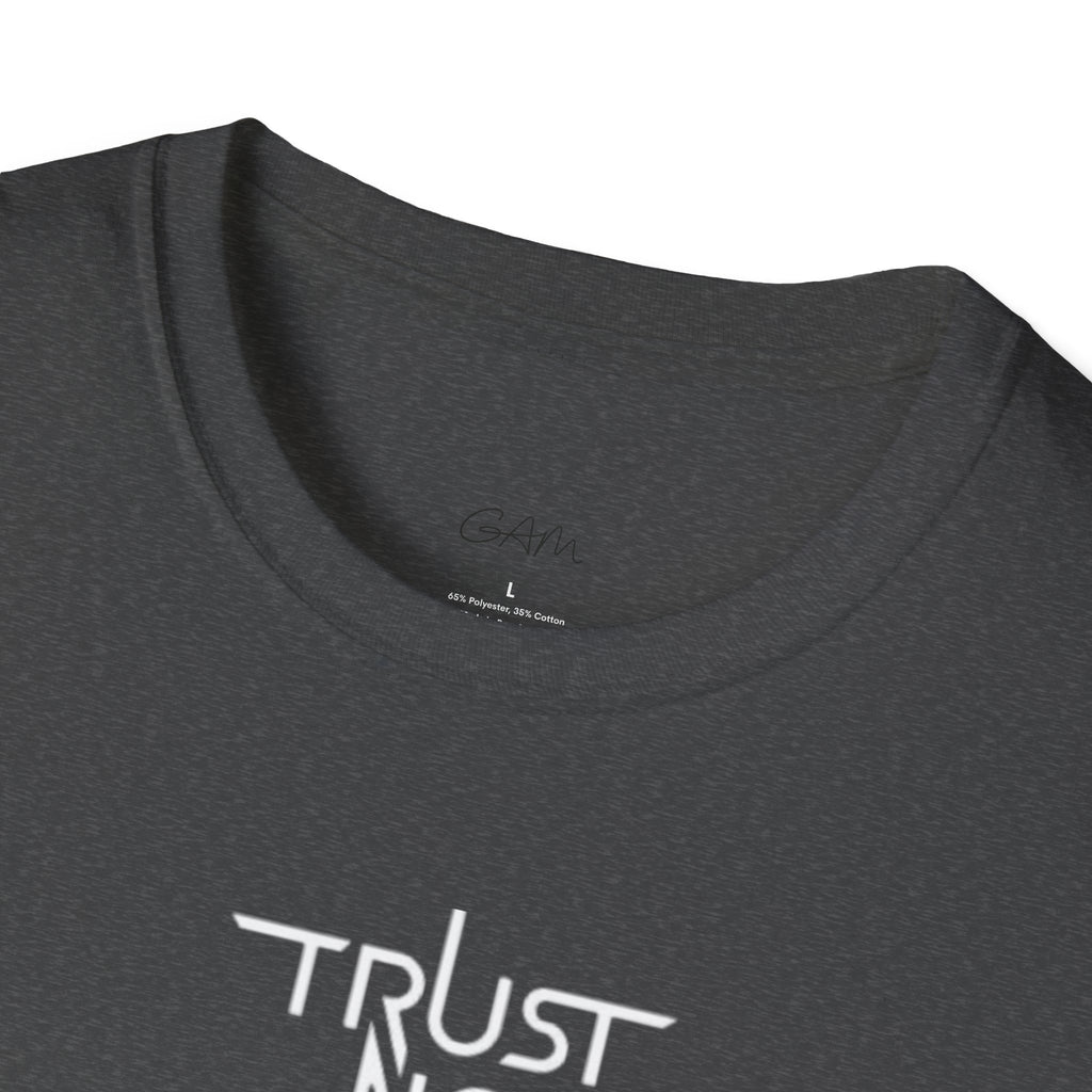 Trust No One Tee — Anonymous Hacker Graphic T-Shirt