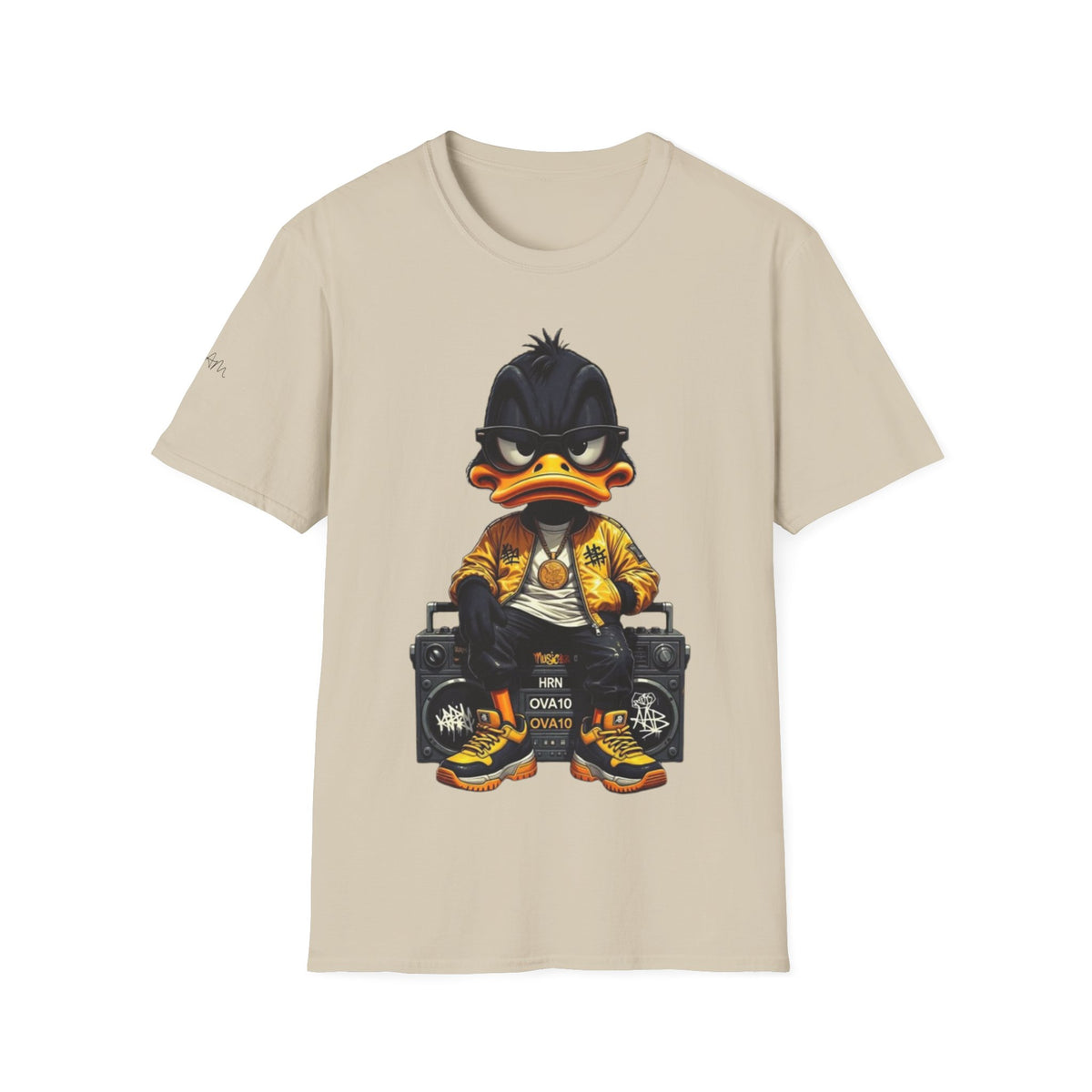 Streetwear Duck Graphic T-Shirt — Cool Urban Hip-Hop Cartoon Tee