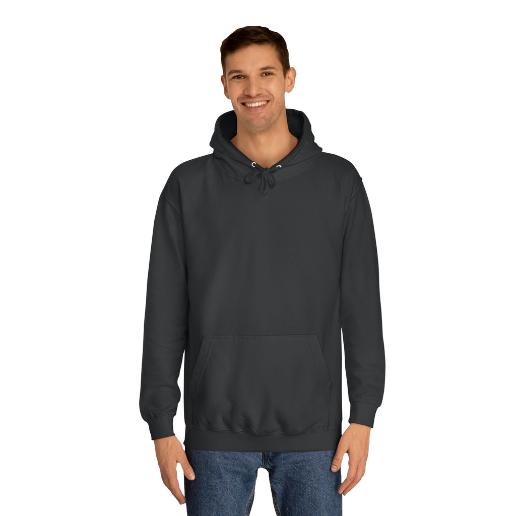 Paint-Splatter Bear Hoodie — Colorful Graphic College Pullover