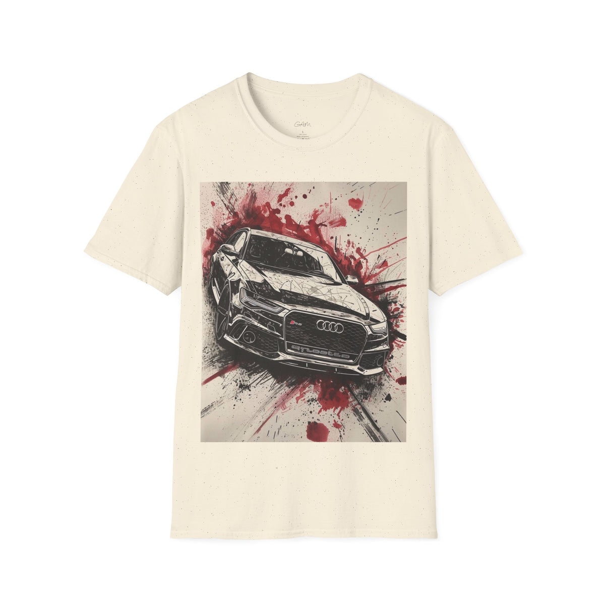 Sports Car Graphic T-Shirt — Red Splash Racing Tee