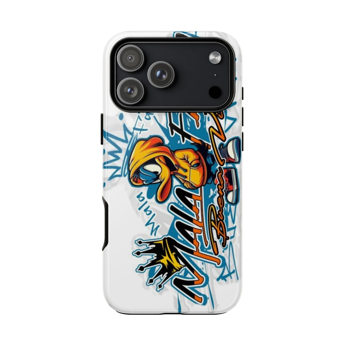 Phone Case — Colorful Urban Graffiti Duck Tough Case