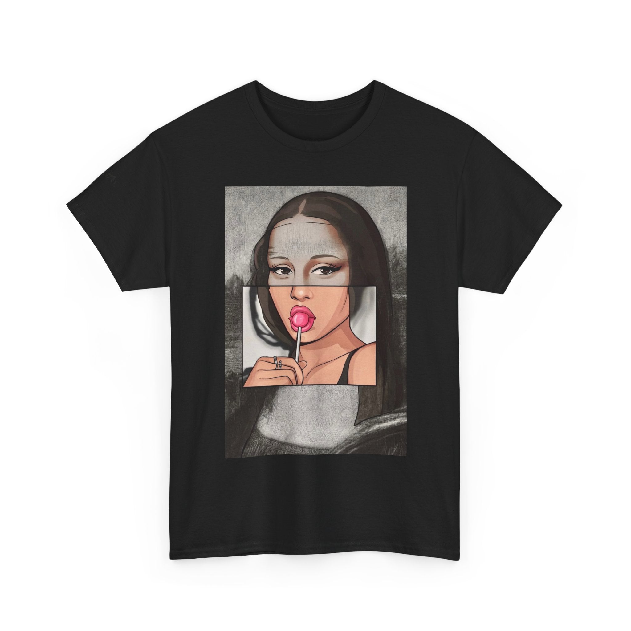 Graphic Tee — Mona Lisa Lollipop Pop Art T-Shirt