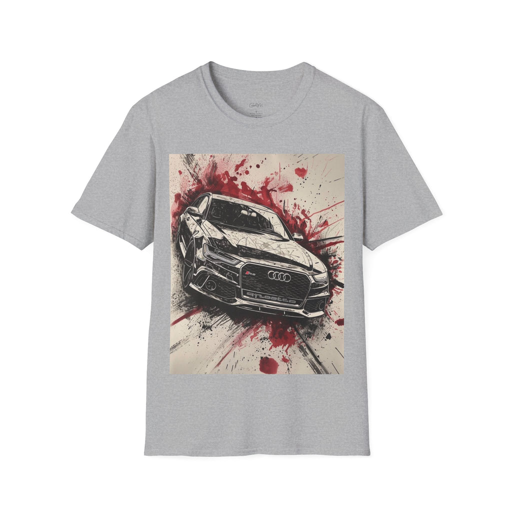 Sports Car Graphic T-Shirt — Red Splash Racing Tee