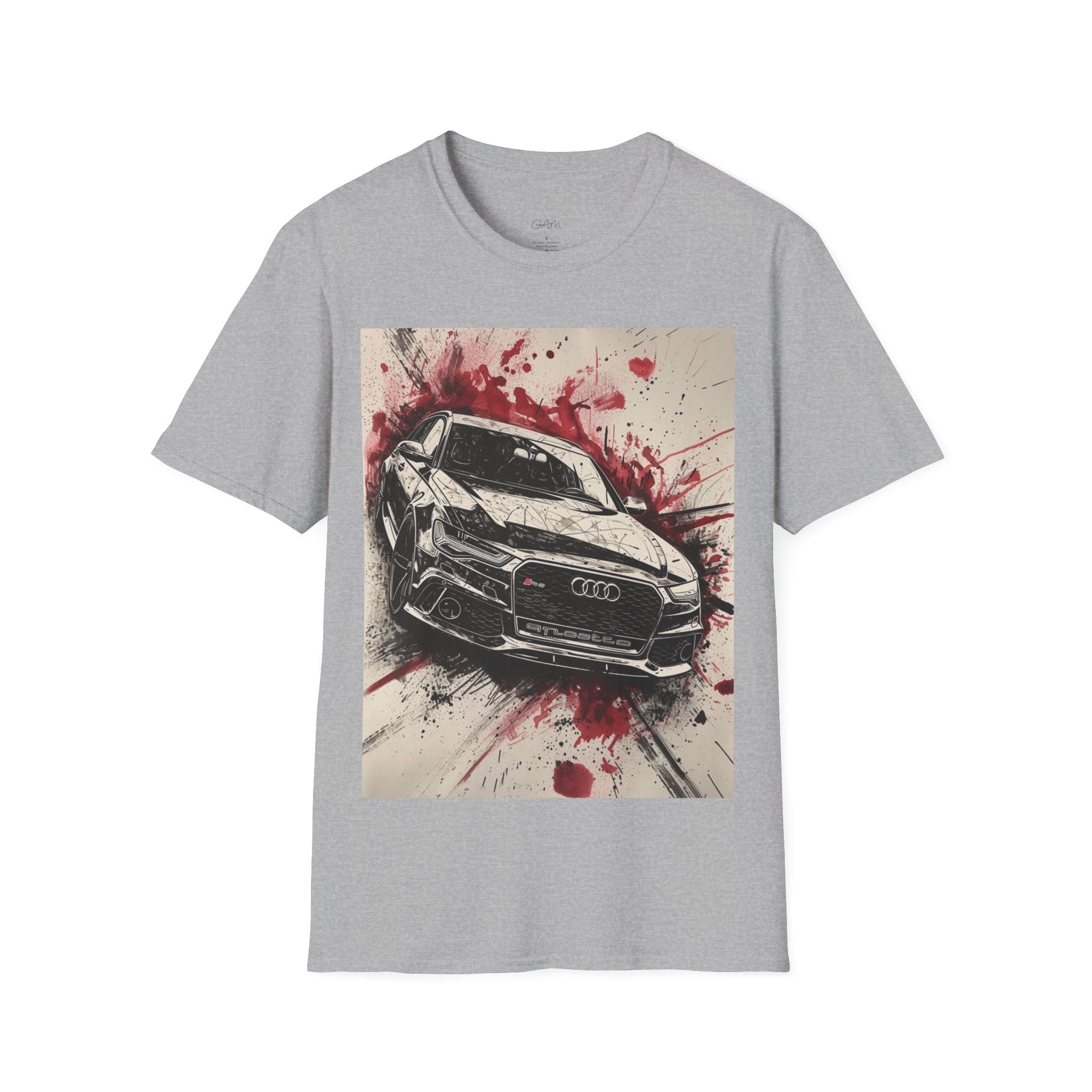 Sports Car Graphic T-Shirt — Red Splash Racing Tee